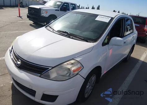 2010 Nissan Versa 1.8S from USA, damaged, VIN 3N1BC1AP2AL409657